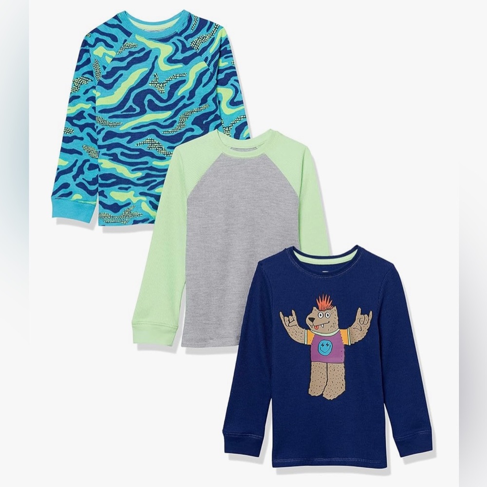 Boys Longsleeve Thermal Shirt XS